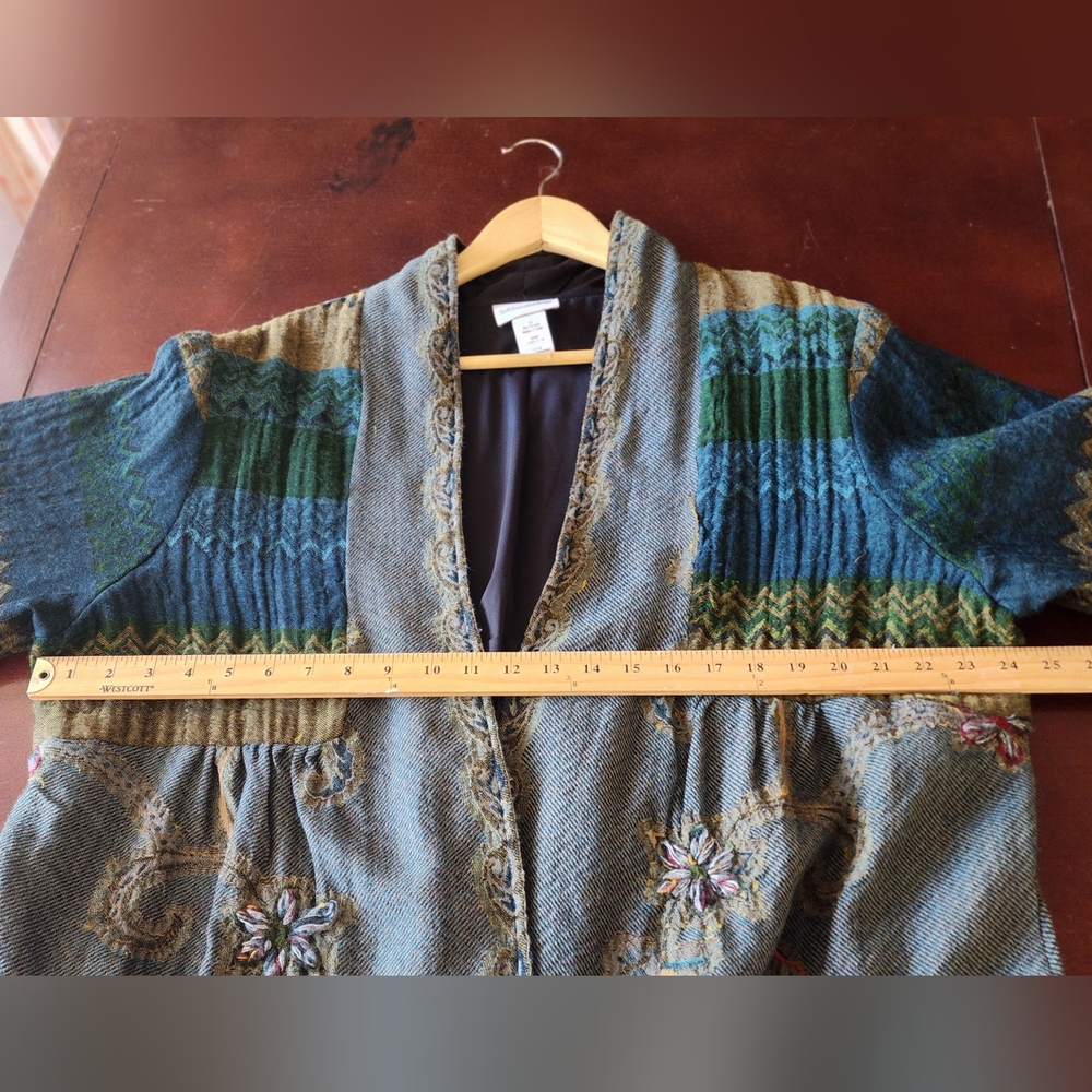 Soft Surroundings open front coat size 2X - Picture 3 of 6